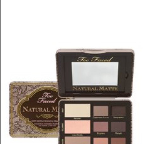 Too Faced Natural eye look matte eye palette BNWT - Picture 2 of 2